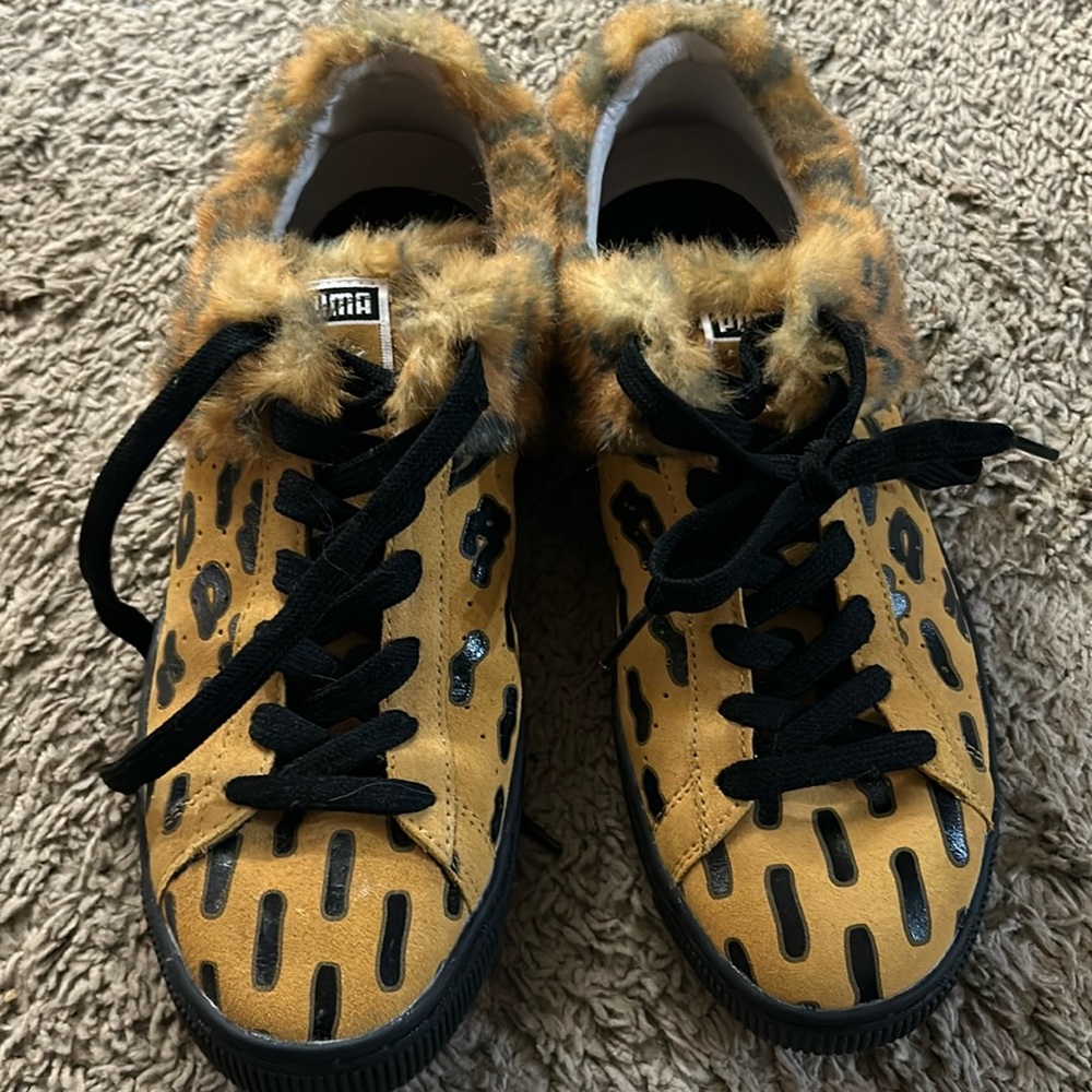 Rare Puma leopard sneakers